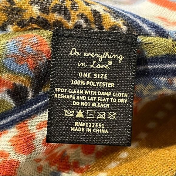 !!! Clearance !!! floral bohemian kimono scarf wrap one size - Picture 12 of 14